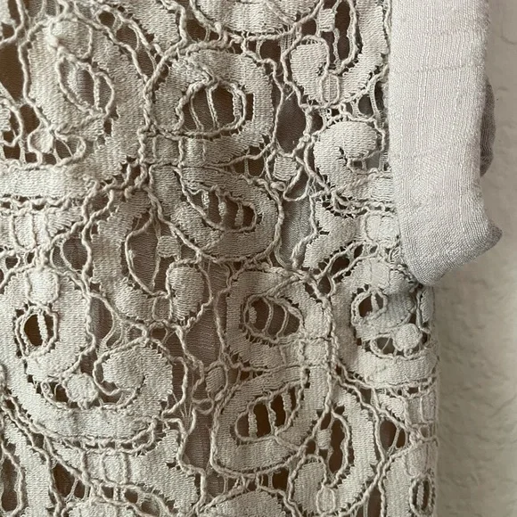 Women Beige Blouse - Picture 4 of 4